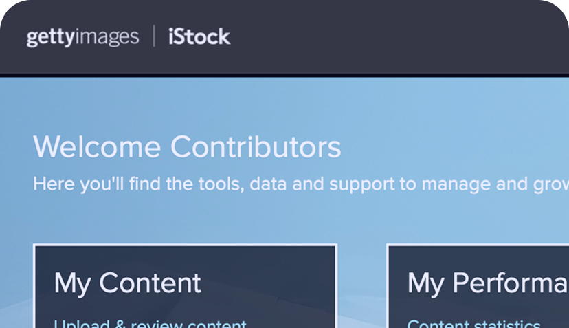 Adobe Stock upload page